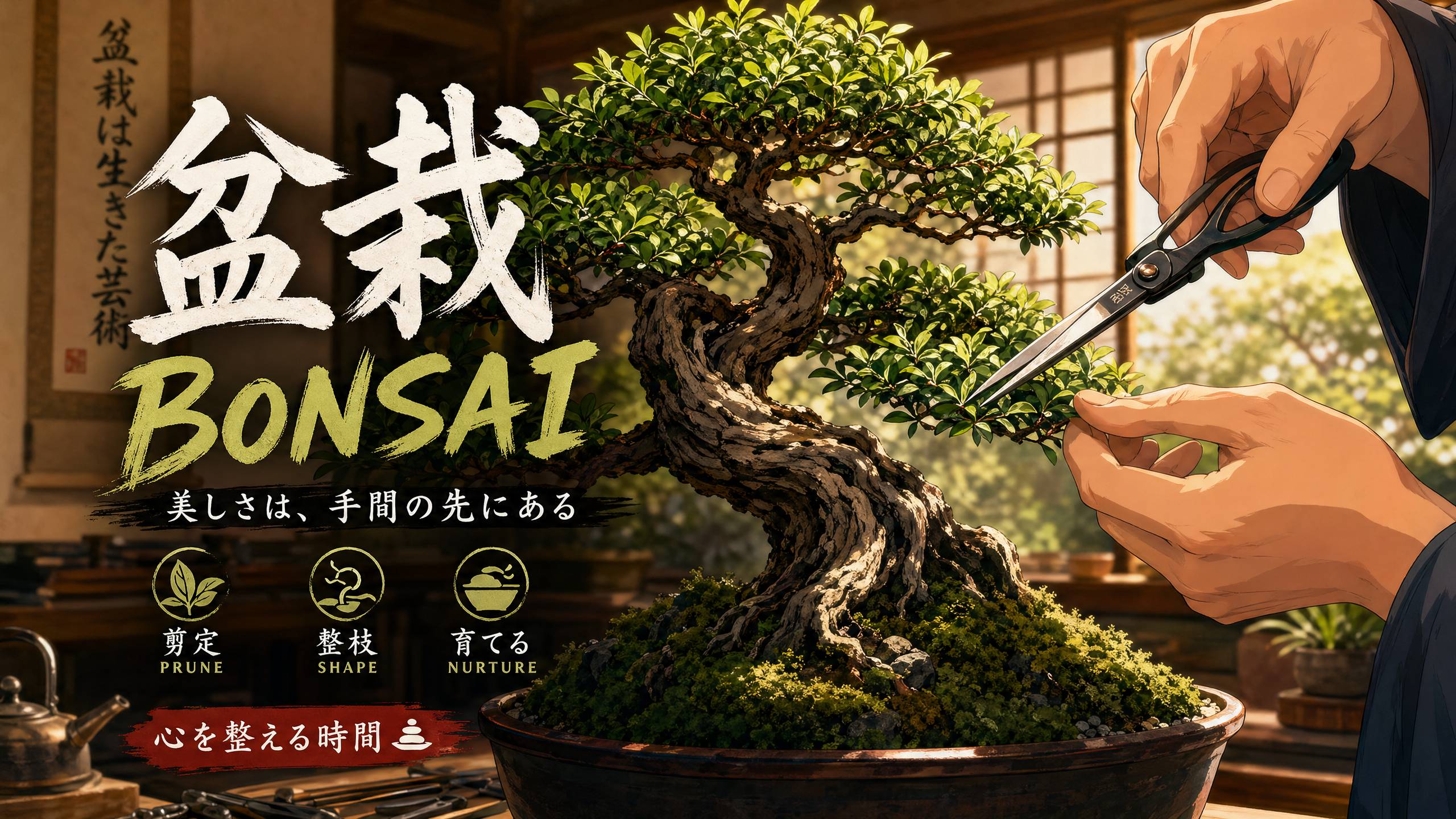 女神视频植物视频-今日推荐盆景视频